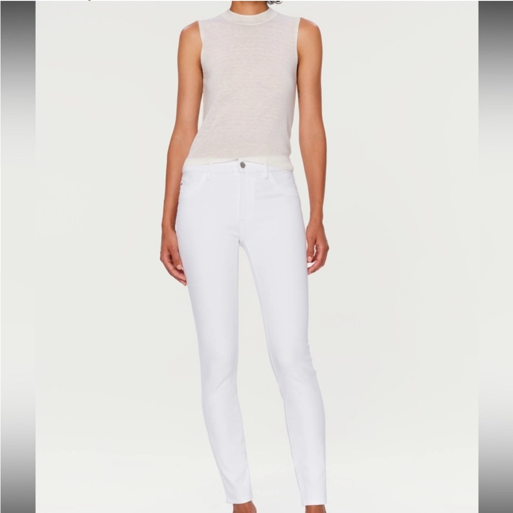 🍒NWT- DL1961 Women's Crisp White Skinny Pants🍒